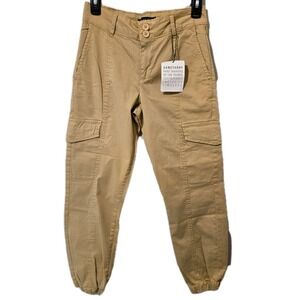 Sanctuary Women's Rebel Cargo Jogger Pants True Khaki Size 25 NWT
